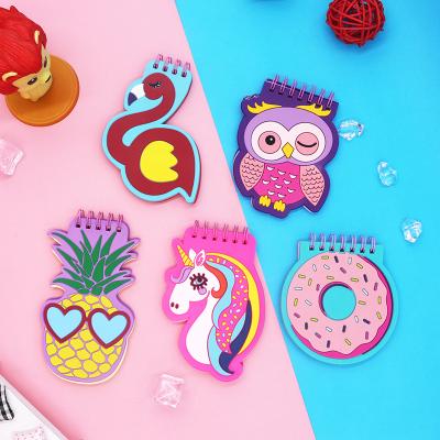 China Loose Leaf Kids Stationery Mini Notebook Spiral Note Pads Portable Cute Sticky Notes Spiral Notebook Sticky Notes for sale