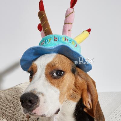 China New Sustainable Pet Hat from Amazon, Cute Pet Hat, Birthday Cake Hat, Cat and Dog Holiday Party Hat for sale