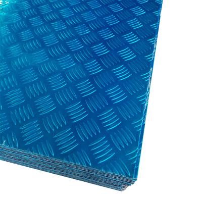 China Decorative Material Wholesale Plate 3003 Aluminum Checkered Plate 5052 6061 Price Embossed Aluminum Sheet for sale