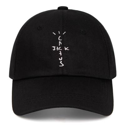 China JOINT Cactus Jack Dad Hat Travis Scott 100% Cotton Embroidery Baseball Cap Snapback Unisex Outdoors for sale