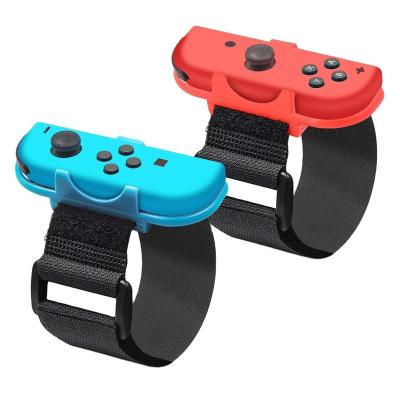 China Hot Selling Durable Adjustable Hook Buckle Elastic Strap for Switch Dance Band Wrist Controller for Nintendo Switch for sale