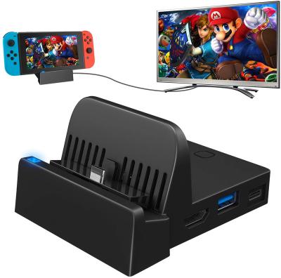 China Wholesale Custom Smart TV Stand Converter Type C Port Multifunctional Portable Dock Charging Station For Nintendo Switch for sale