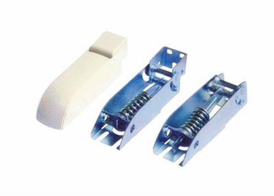 China Self Balance Fridge Freezer Door Hinges Zinc Surface Treatment And ABS Cover for sale