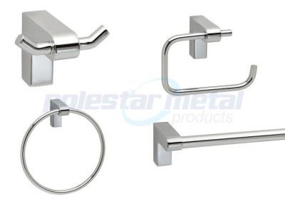 China Stainless Steel Double Robe Hook Bright Chrome Zamak 9600 Series 2 - 15/16