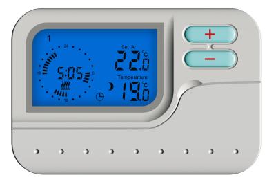 China Electric Underfloor Heating Thermostat , Underfloor Heating Programmable Thermostat for sale