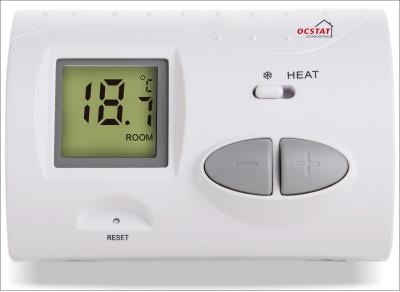 China Drahtloser nicht- programmierbarer Raum-Thermostat, Digital-Ventilatorkonvektor-Thermostat zu verkaufen