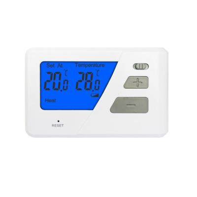 China Riseem Smart 6A Boiler Room Thermostat / Electronic Digital Temperature Control Thermostat for sale