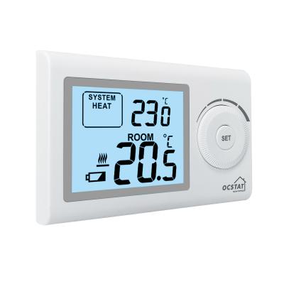 China Temperature Control Wired Heating Room Non Programmable Thermostat 230VAC for sale