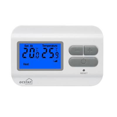 China Riseem Central Air Conditioner Electric Heating Thermostat Large Screen Easy To Read for sale