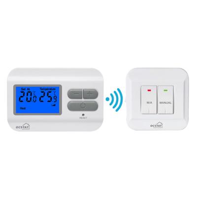 China Riseem Air Conditioner controller Underfloor Heating Non Programmable Digital Thermostat With LCD Display for sale