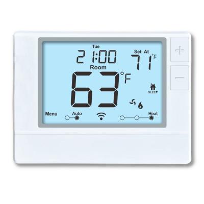 China Riseem Digital Temperature Control Non-programmable Thermostat Central Air Conditioner Controller for sale