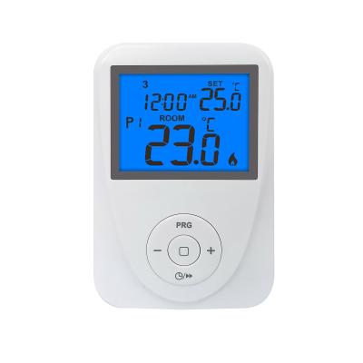 China 230VAC Gas Boiler Digital Thermostat / Programmable Thermostat 7 Day for sale