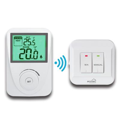 China Riseem Energy Saving Comfortable Heating Room Thermostat For Gas Boiler And Electric for sale