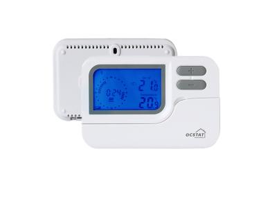 China Riseem House Underfloor Heating Room Thermostat / Wireless  RF Programmable LED Room Temperature Thermostat for sale