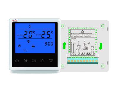 China Berühren Sie Geschwindigkeits-Ventilatorkonvektor-intelligenten Raum-Thermostat des Knopf-3/Ventilatorkonvektor-Einheit zu verkaufen