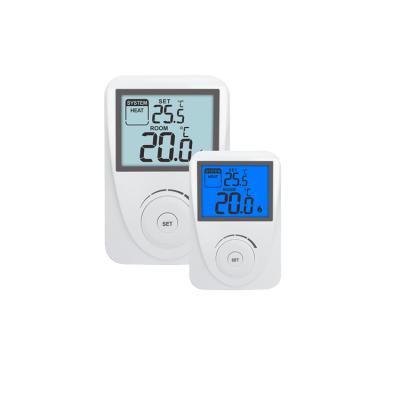 China Riseem 230V Non Programmable Wired Room Thermostat For Underfloor Heating for sale