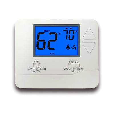 China Riseem 24V LCD Wired Air Conditioner PTAC Thermostat Non Programmable For Household for sale