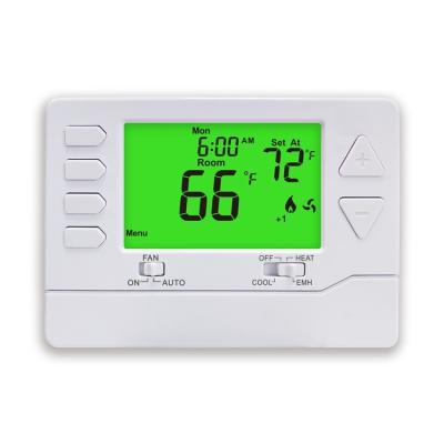 China Riseem 24VAC 2 Heat 1 Cool HVAC Central Heating Thermostat With NTC Sensor for sale