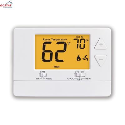 China Riseem 24V 60Hz Non Programmable Air Conditioner Best Home Thermostat For HVAC System for sale