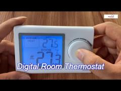 230v floor heating digital room thermostat for water heating , lcd display