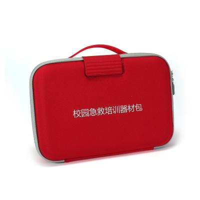 China Outdoor EVA Case First Aid Bag Single Shell Red Waterproof Portable Hard Storage Box Factory Direct Sales Kit for sale