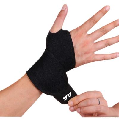 China Universal Wrist Support Brace Sports Exercise Training Hand Protector Neoprene Wrist Wraps with Thumb Loops - Suitable for Hands for sale