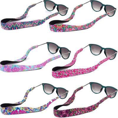 China Waterproof Men Women Floating Neoprene Sunglass Support Strap for sale