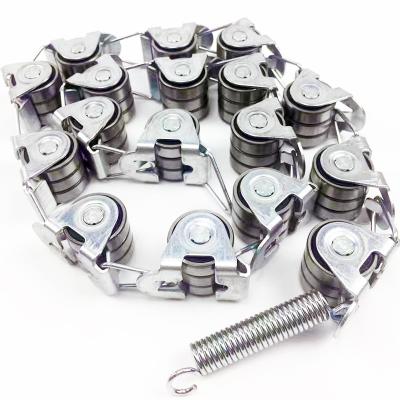 China Modern Escalator Stainless Steel Chain 17 Joints Rotary Escalator Parts for sale