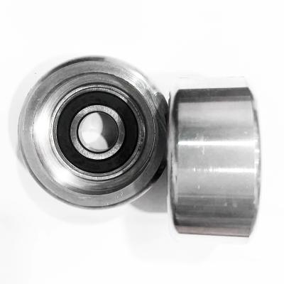 China Modern Escalator Parts Steel Escalator Step Roller 75*35 6204-2RS for sale