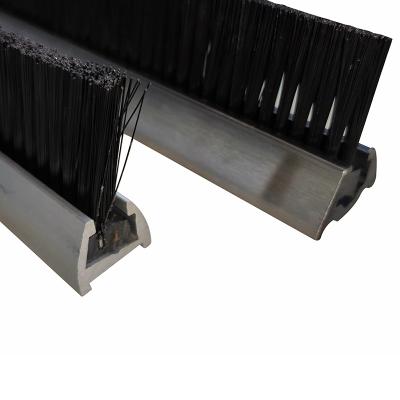 China Modern Single Row Escalator Safety Brush for Escalator Brush for sale