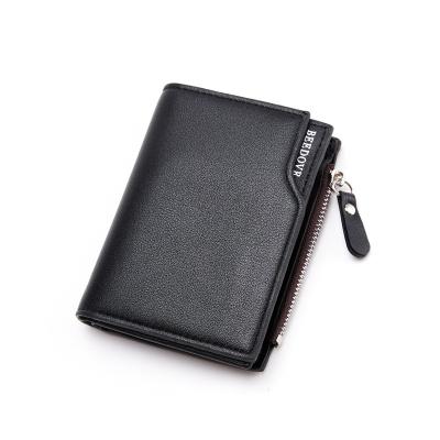 China Waterproof Factory Custom Design Slim Money Leather Multi Organizer Card Holder PU Style Men Wallets for sale