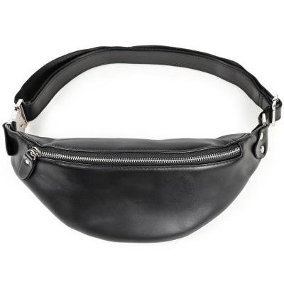 China Fashion Leather Fashion Men's Pussy Pack Waist Traveling And Expanding Bag for sale