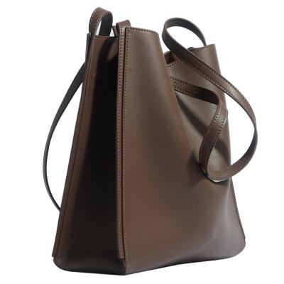 China New Fashion Women's Tote Bag Vintage Shoulder Bag Large Capacity Leather Diagonal Cross Bag for sale