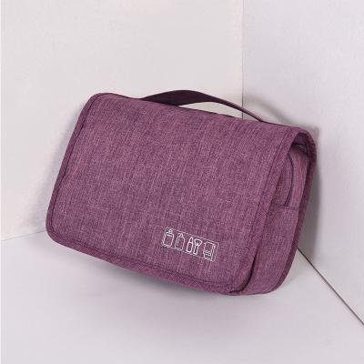 China Factory Customized Logo High Quality Multi Function Makeup Organizer Nylon Waterproof Toiletry Bags For Women Men for sale