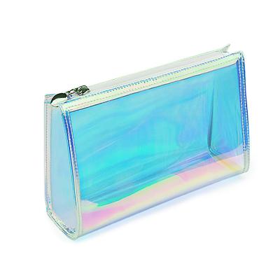 China Customized High Quality Logo TPU Transparent Waterproof Makeup Organizer Travel Cosmetic Bags For Women for sale