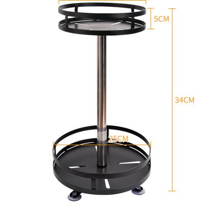 China Viable Home Circle Kitchen Rotating Rack Organizers 2-Tier 360 Degree Rotating Turntable Seasoning Organizer for sale