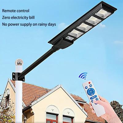 China Waterproof High Power Modern Professional Rural Outdoor Garden Wall/Floor Mounted New Led Solar Integrated Street Light for sale