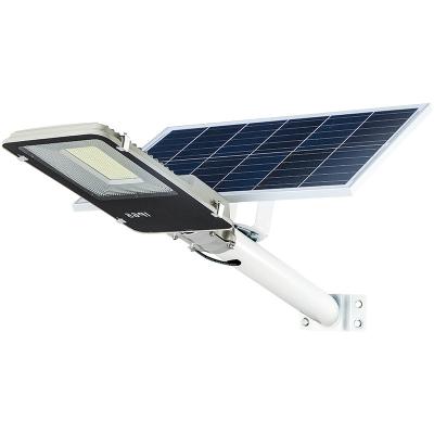 China High lumen 150w solar cell high lumen solar led street light high quality smart waterproof pole wall/floor panel light for home for sale