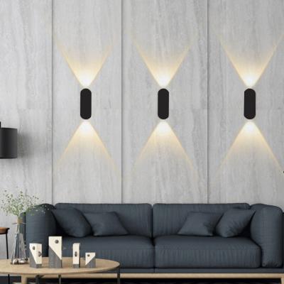 China Nice quality modern bedside indoor wall lamps for home bed headboard reading recessed led wall lamp for sale