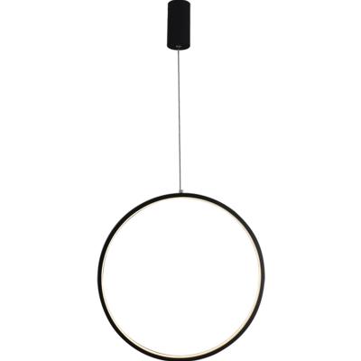 China Modern Round Chandelier Lighting Modern Pendant Chandelier Led Lamp Ring Dining Table Lamp Pendant for sale