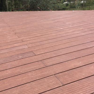 China Fire Retardant High Hardness High Density Waterproof Landscape Outdoor Bamboo Decking For Garden for sale