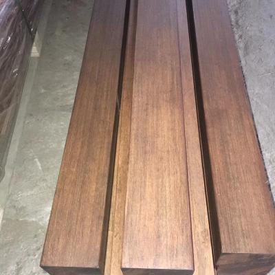 China Anti - Rust Anti - Corrosion Solid High Strandwoven Bamboo Fence Beams for sale