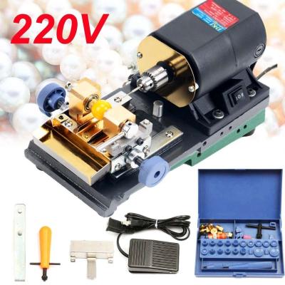 China Factory 220V 220W Bead Holing Wood Beads Drill Tool Machine for sale