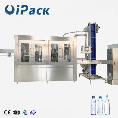 China Food Automatic Complete Bottled Water Filling Capping and Labeling Machines for Small Business for sale