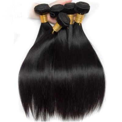 China 5a Silky Straight Virgin Malaysian Straight Hair,Natural Raw Unprocessed Wholesale Malaysian Weave Bundles With Lace Closure for sale