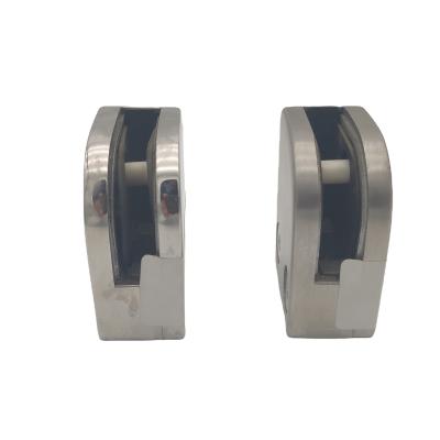 China Modern Stainless Steel Patch Fit Door Frame Lock Glass Clamp With Lock for sale