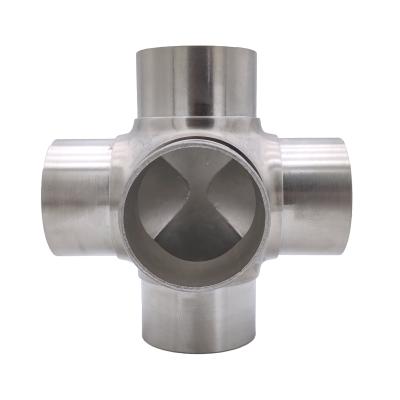 China Factory Sale Modern Stainless Steel Various 5 Way Cross Connector for sale