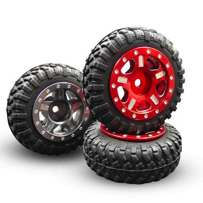 China Vehicles & Remote Control Toys 4pcs YH RC Metal Wheels and Rubber Tires for Kyosho Miniz Car Cowboy 4x4 Remote Control Elevating Car Modification 1/18 for sale