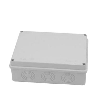 China Outdoor electronic electrical equipment manufacturer production square ip66 junction box cover with reserved hole for sale