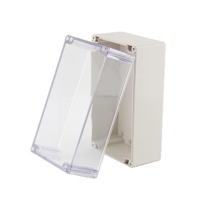 China Electronic plastic enclosure battery junction box ip67 clear waterproof dustproof shockproof electronic box junction box page for sale